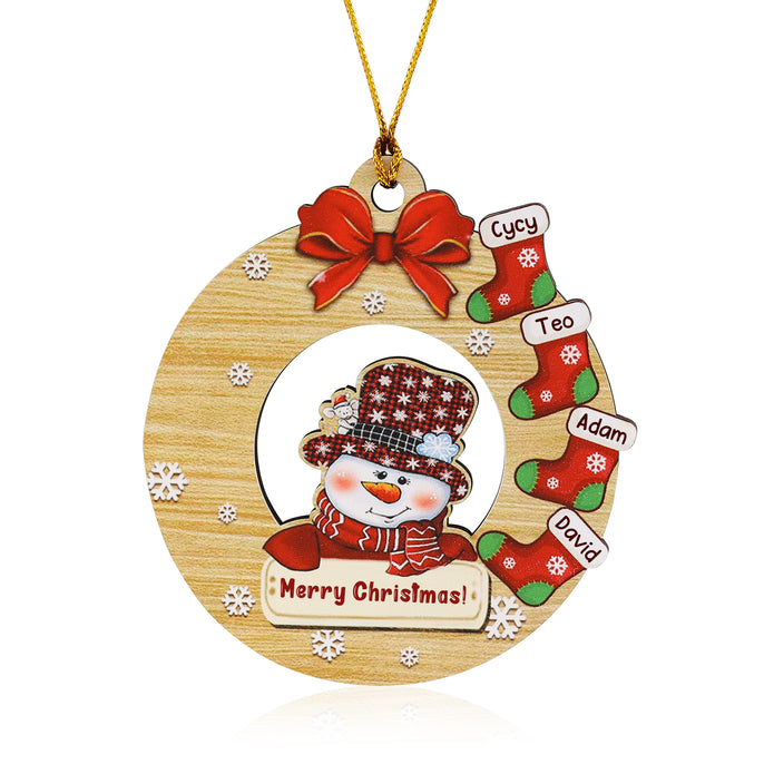 Personalised Christmas Ornament - handmade