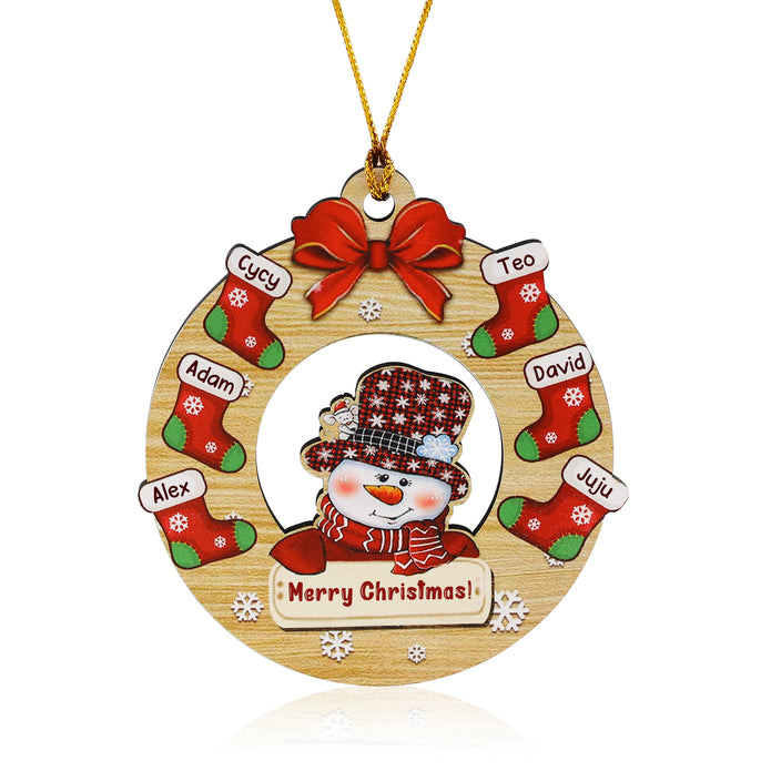 Personalised Christmas Ornament - handmade