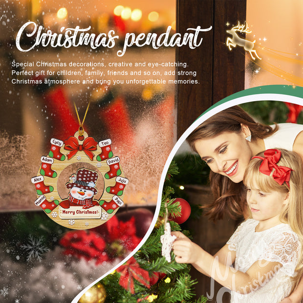 Personalised Christmas Ornament - handmade