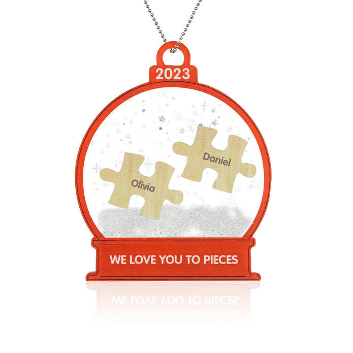 Personalised Christmas Ornament - handmade