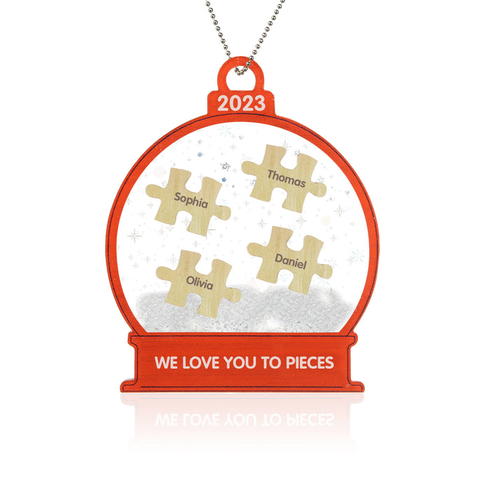 Personalised Christmas Ornament - handmade