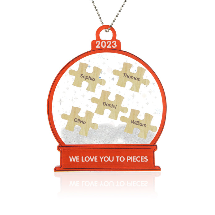 Personalised Christmas Ornament - handmade