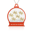 Personalised Christmas Ornament - handmade