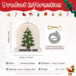 Personalised Christmas Ornament - handmade