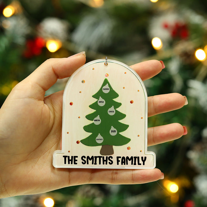 Personalised Christmas Ornament - handmade