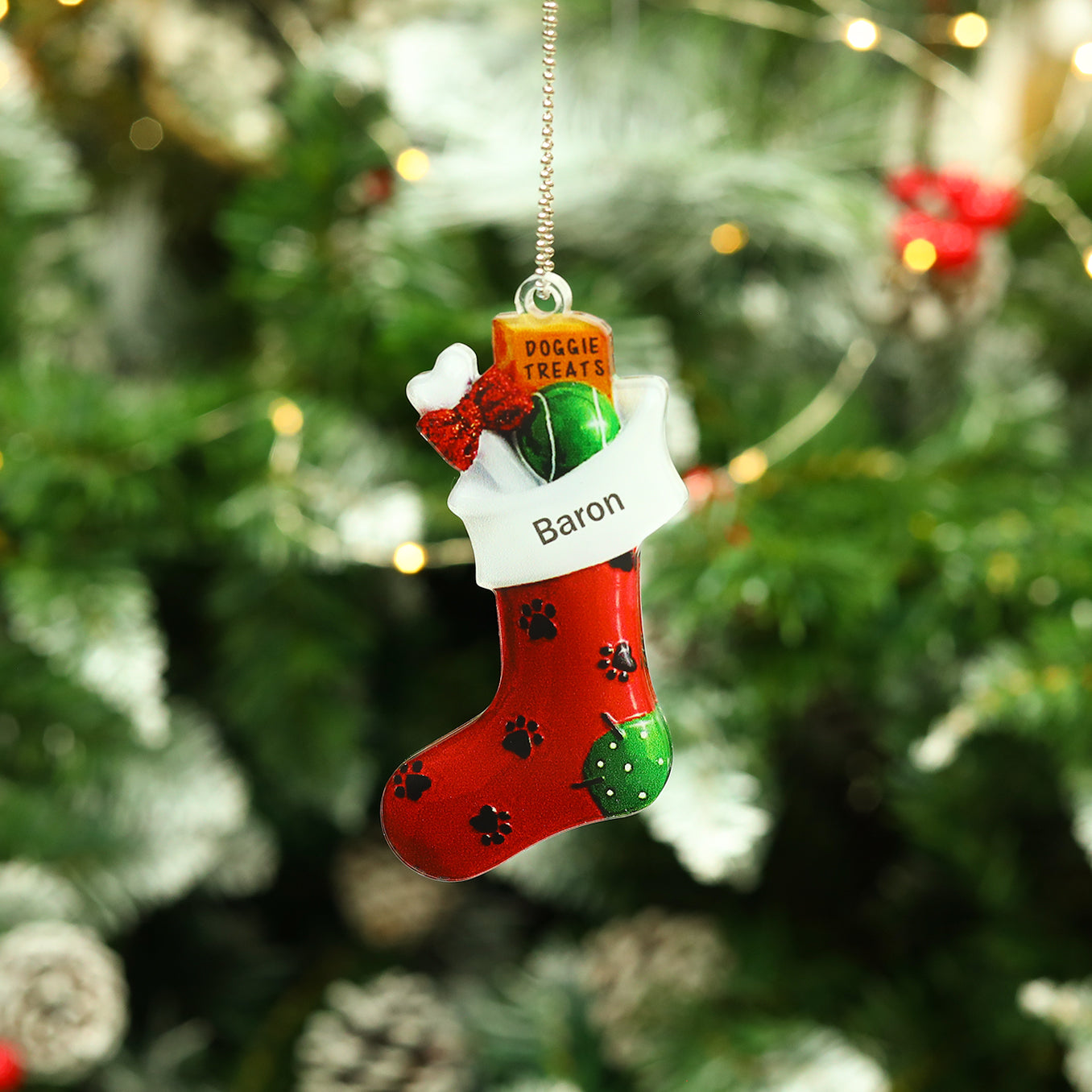 Personalised Christmas Ornament - handmade