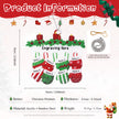Personalised Family Gloves Christmas Ornament - handmade