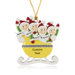 Personalised Christmas Ornament - handmade