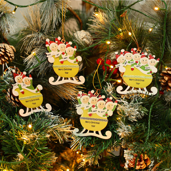 Personalised Christmas Ornament - handmade