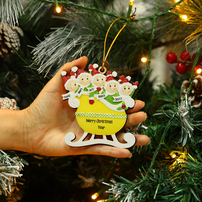Personalised Christmas Ornament - handmade