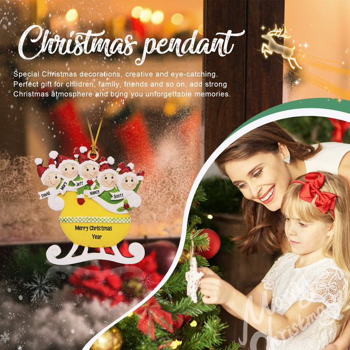 Personalised Christmas Ornament - handmade