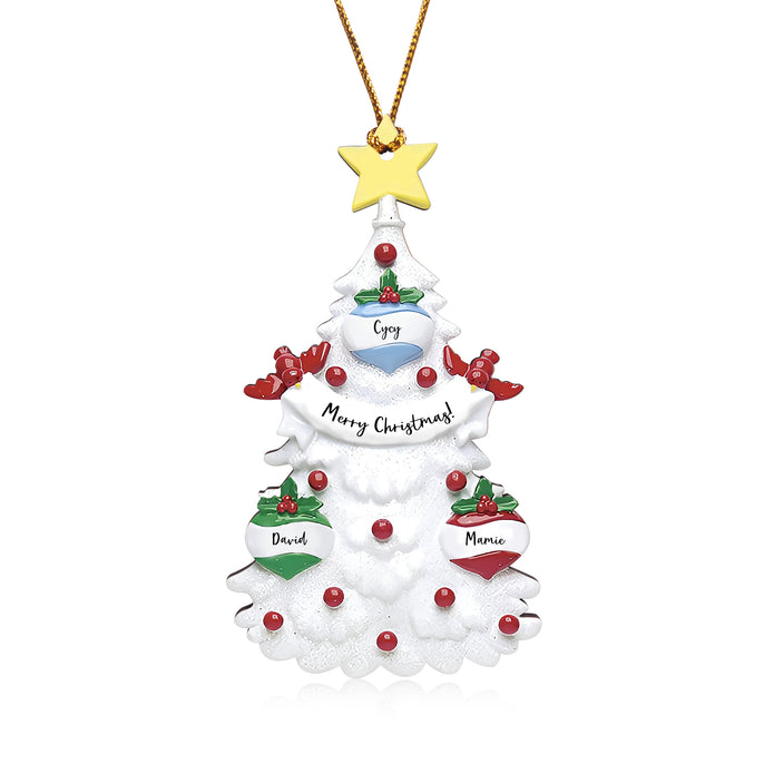 Personalised Christmas Ornament - handmade