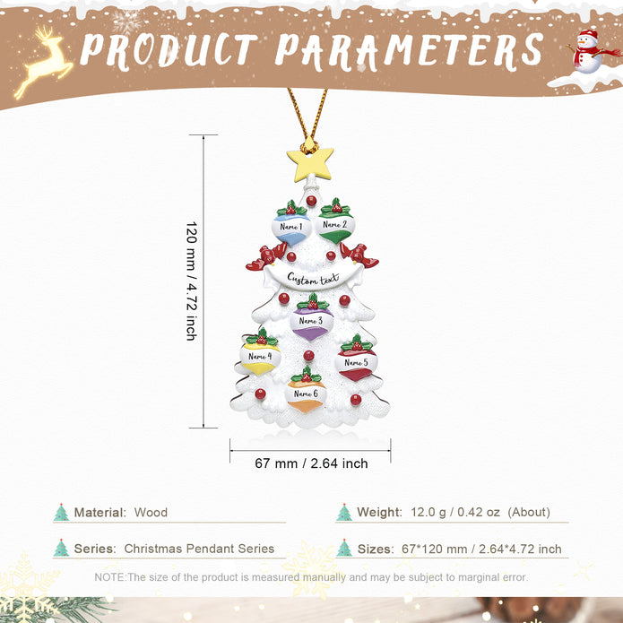 Personalised Christmas Ornament - handmade