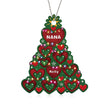 Personalised Christmas Name Ornament - handmade
