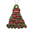 Personalised Christmas Name Ornament - handmade