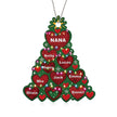 Personalised Christmas Name Ornament - handmade