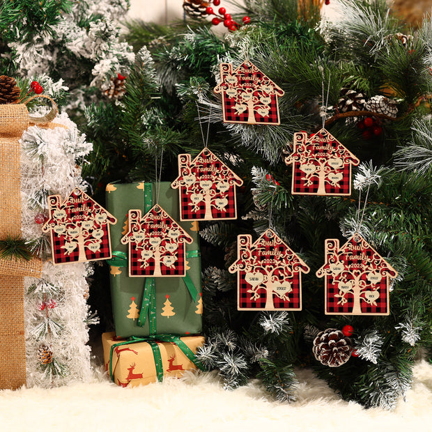 Personalised Christmas Name Ornament - handmade