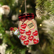 Personalised Christmas Name Ornament - handmade