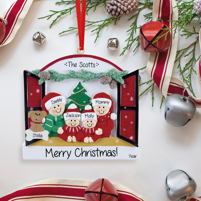 Personalised Christmas Name Ornament - handmade