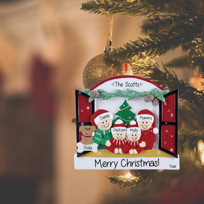 Personalised Christmas Name Ornament - handmade