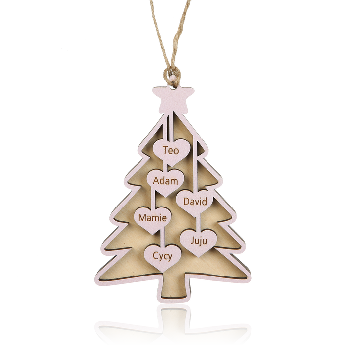 Personalised Christmas Name Ornament - handmade