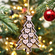 Personalised Christmas Name Ornament - handmade