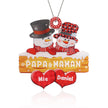 Personalised Christmas Name Ornament - handmade