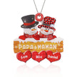 Personalised Christmas Name Ornament - handmade