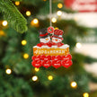 Personalised Christmas Name Ornament - handmade