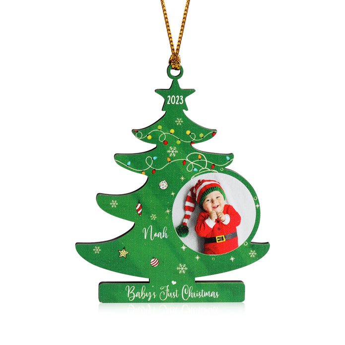 Personalised Christmas Name Ornament - handmade