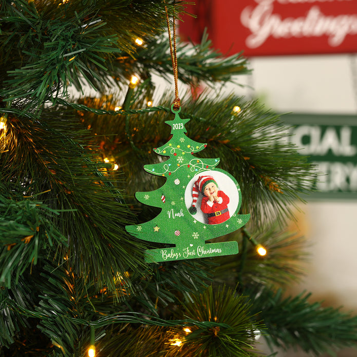 Personalised Christmas Name Ornament - handmade