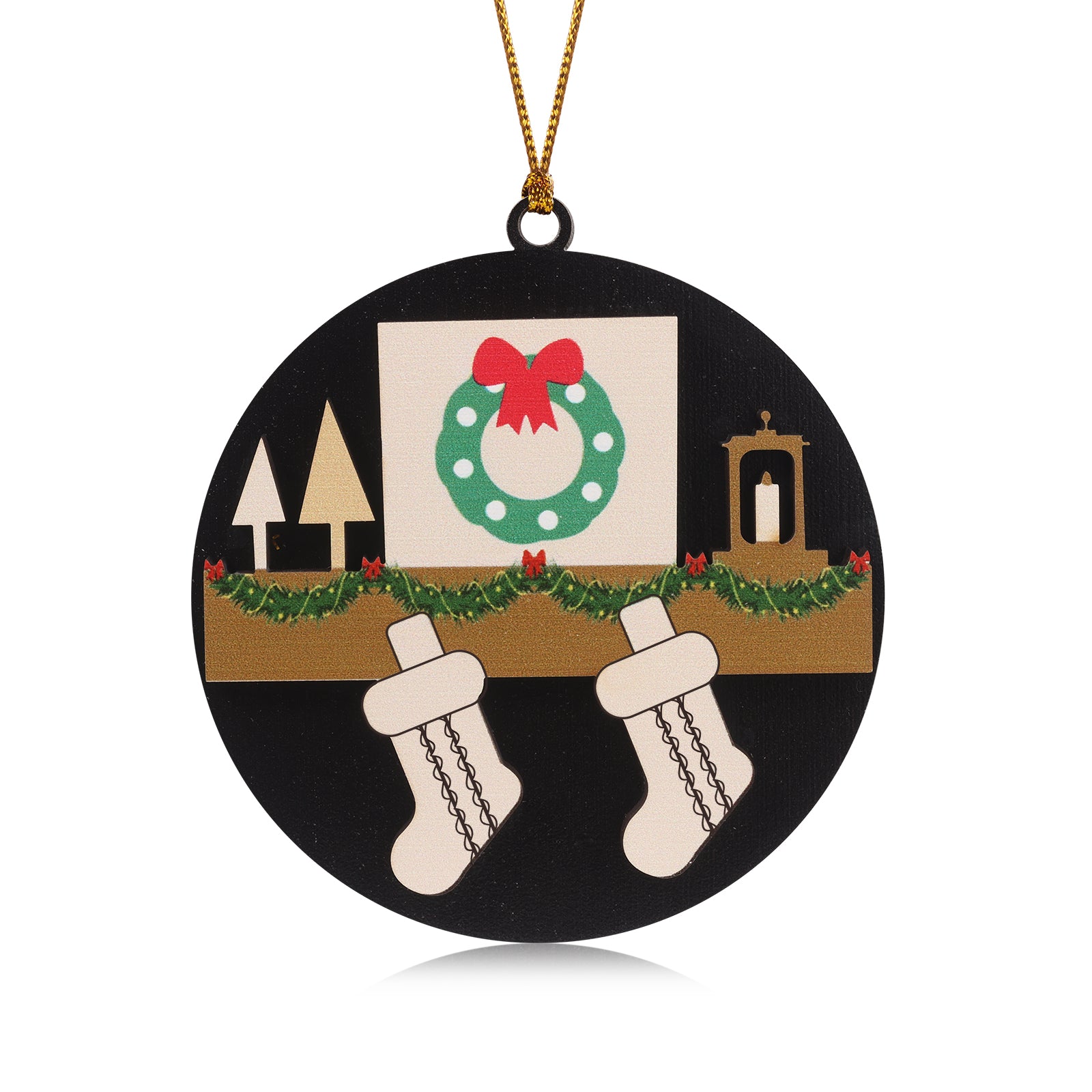 Personalised Christmas Name Ornament - handmade