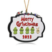 Personalised Christmas Name Ornament - handmade