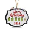 Personalised Christmas Name Ornament - handmade