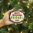 Personalised Christmas Name Ornament - handmade