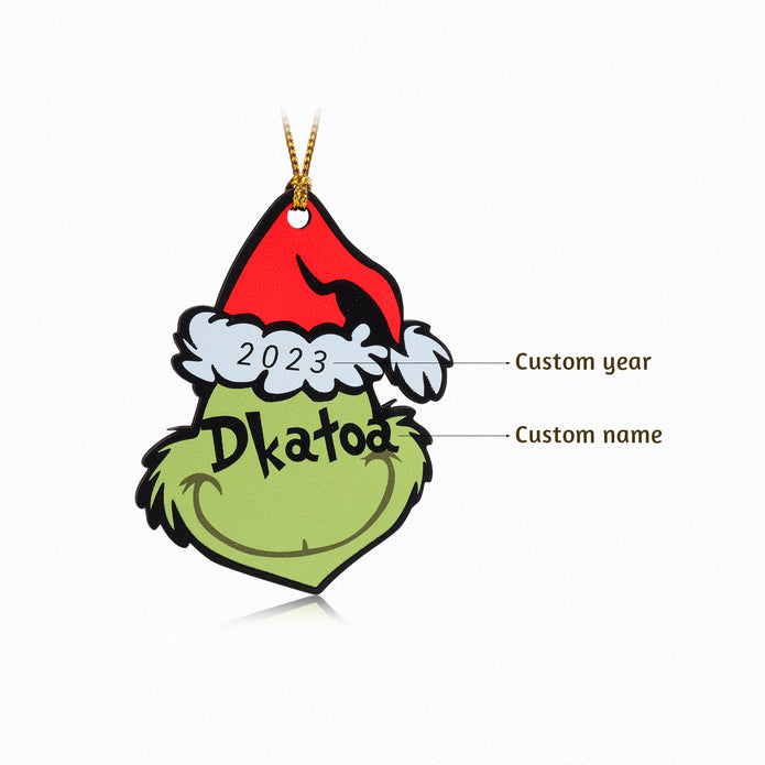 Personalised Christmas Name Ornament - handmade