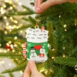 Personalised Christmas Name Ornament - handmade