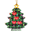 Personalised Christmas Tree Ornament - handmade