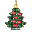 Personalised Christmas Tree Ornament - handmade