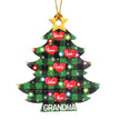 Personalised Christmas Tree Ornament - handmade