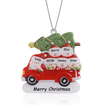 Personalised Car Christmas Ornament - handmade
