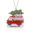 Personalised Car Christmas Ornament - handmade