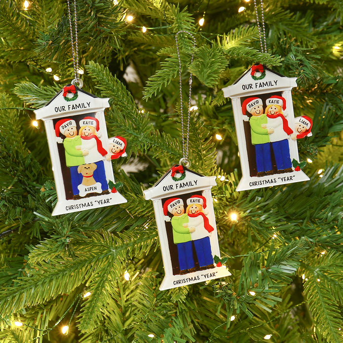 Personalised Christmas Name Ornament - handmade