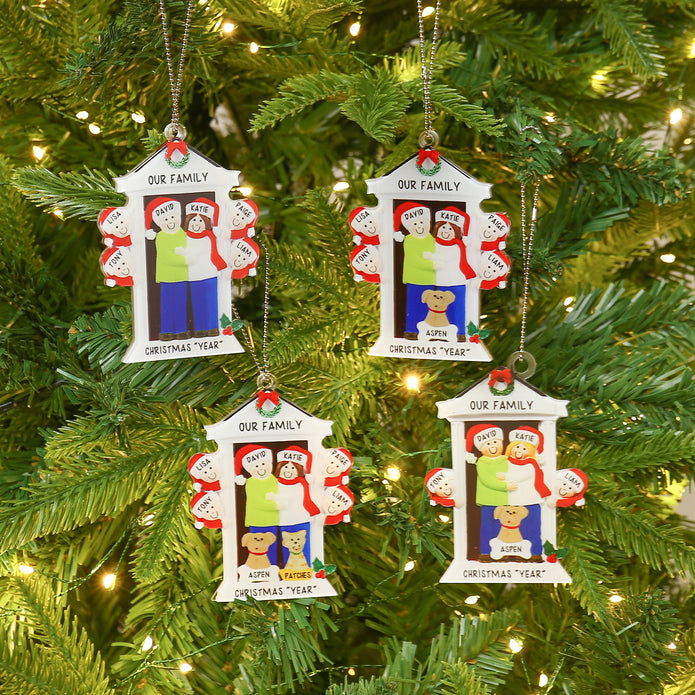 Personalised Christmas Name Ornament - handmade