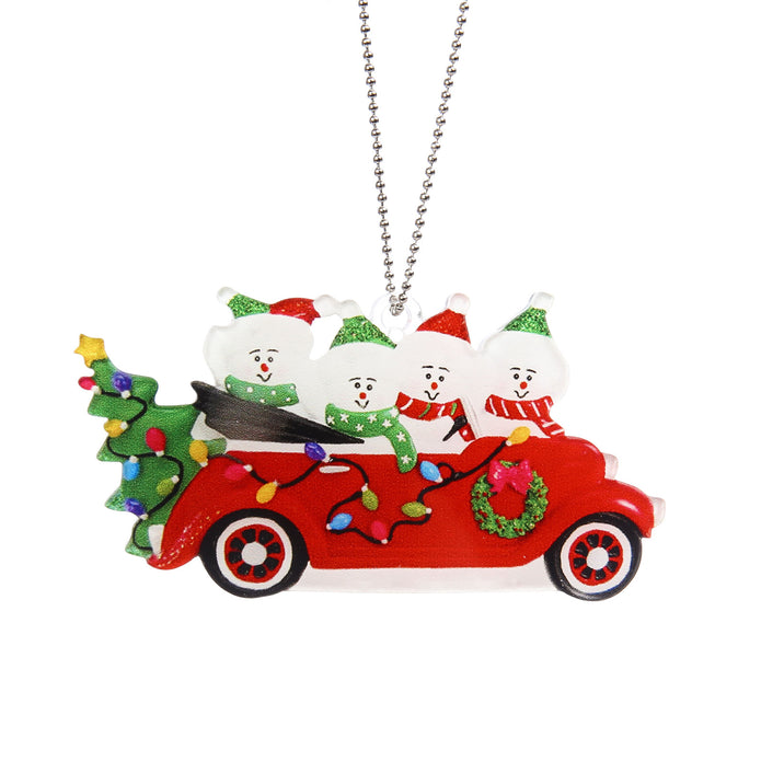 Personalised Christmas Name Ornament - handmade