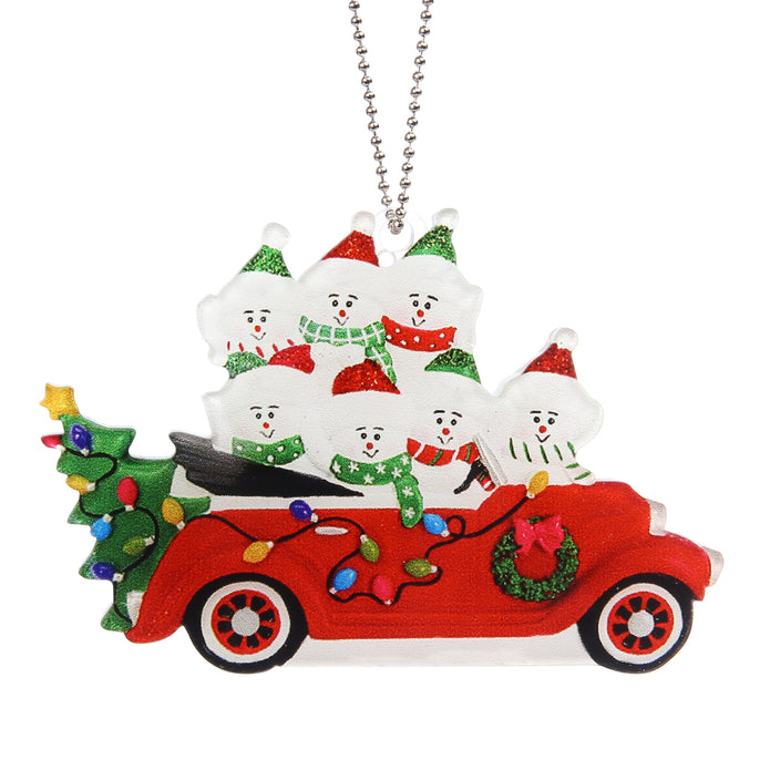 Personalised Christmas Name Ornament - handmade