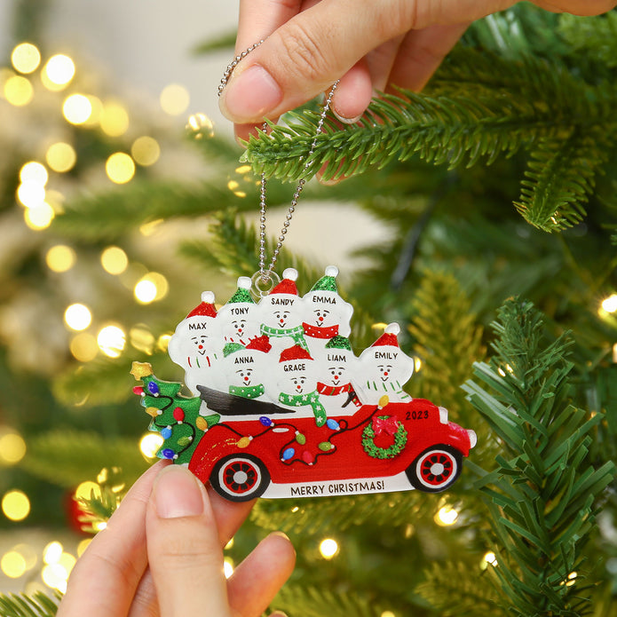 Personalised Christmas Name Ornament - handmade