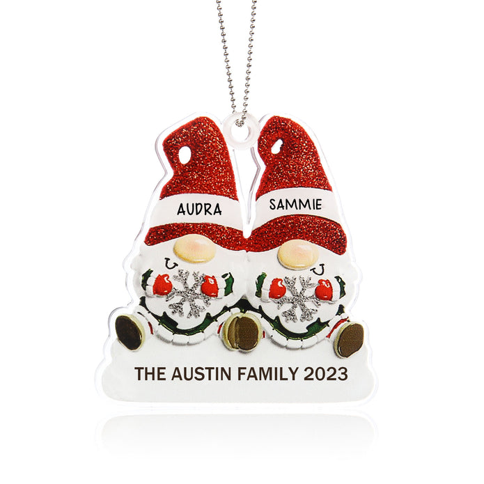 Personalised Christmas Name Ornament - handmade