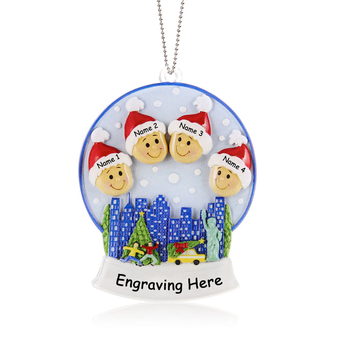 Personalised Christmas Name Ornament - handmade