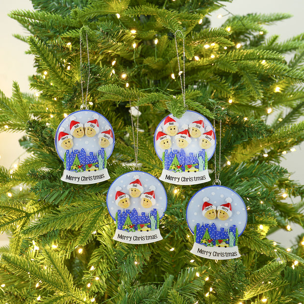 Personalised Christmas Name Ornament - handmade